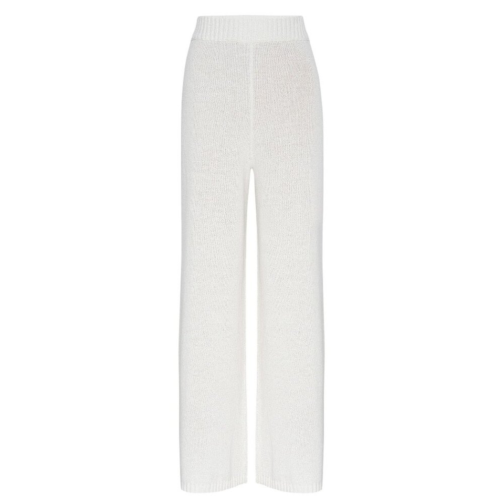 MONDAY Swimwear Hamilton Island Knit Pants in White